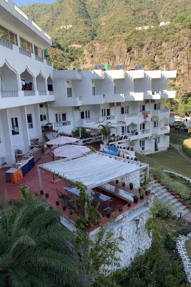 monal resort from balcony